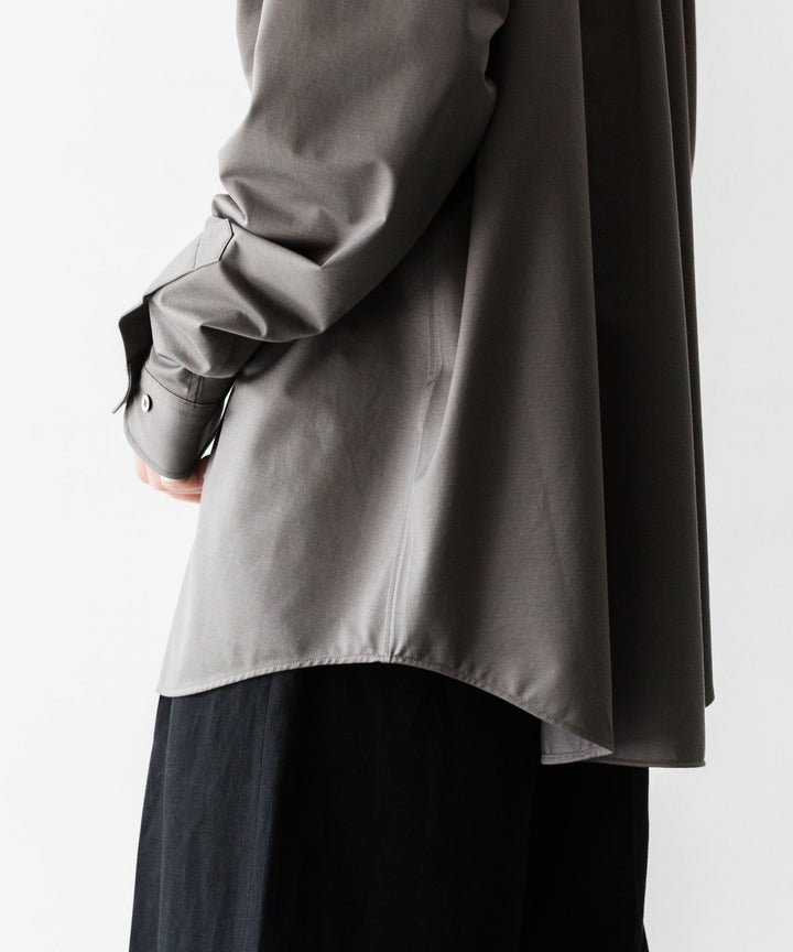 【KANEMASA PHIL.】46G MODEST SHIRT - CHARCOAL