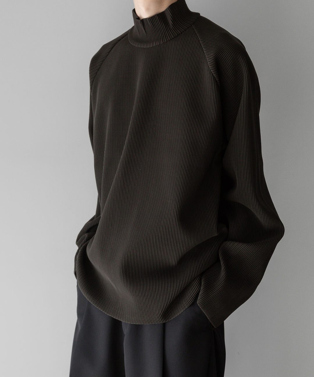 【stein】ssstein シュタインのGRADATION PLEATS LSのMILITARY KHAKI　 公式通販サイトsession福岡セレクトショップ