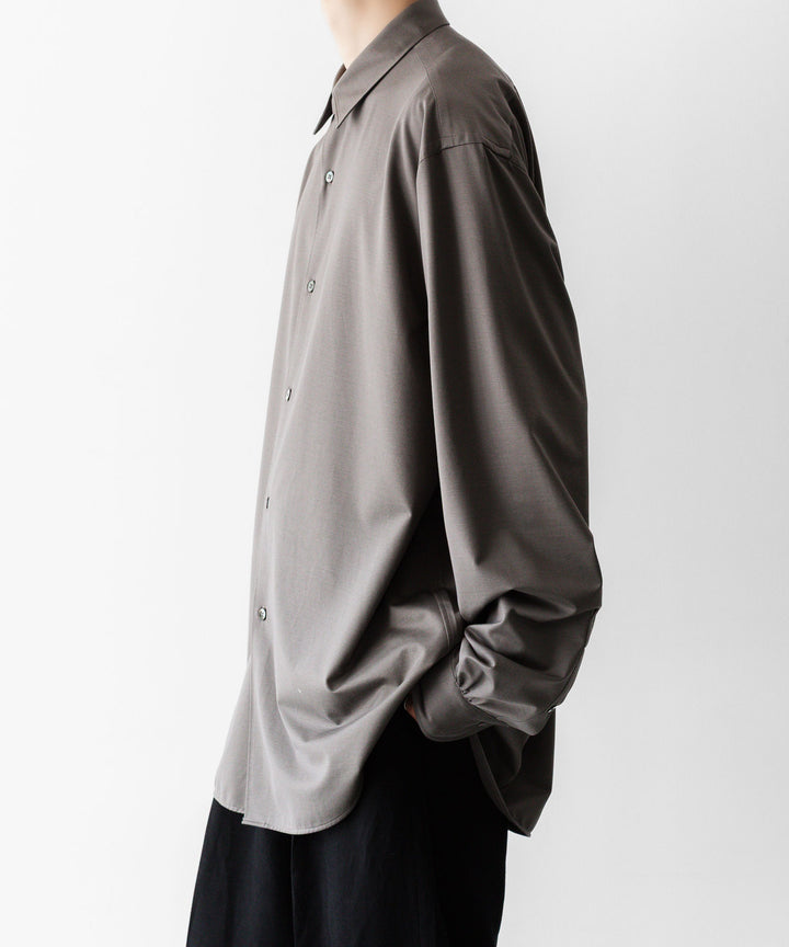 KANEMASA PHIL. カネマサフィル 46G MODEST SHIRTのCHARCOAL 公式通販サイトsession福岡セレクトショップ