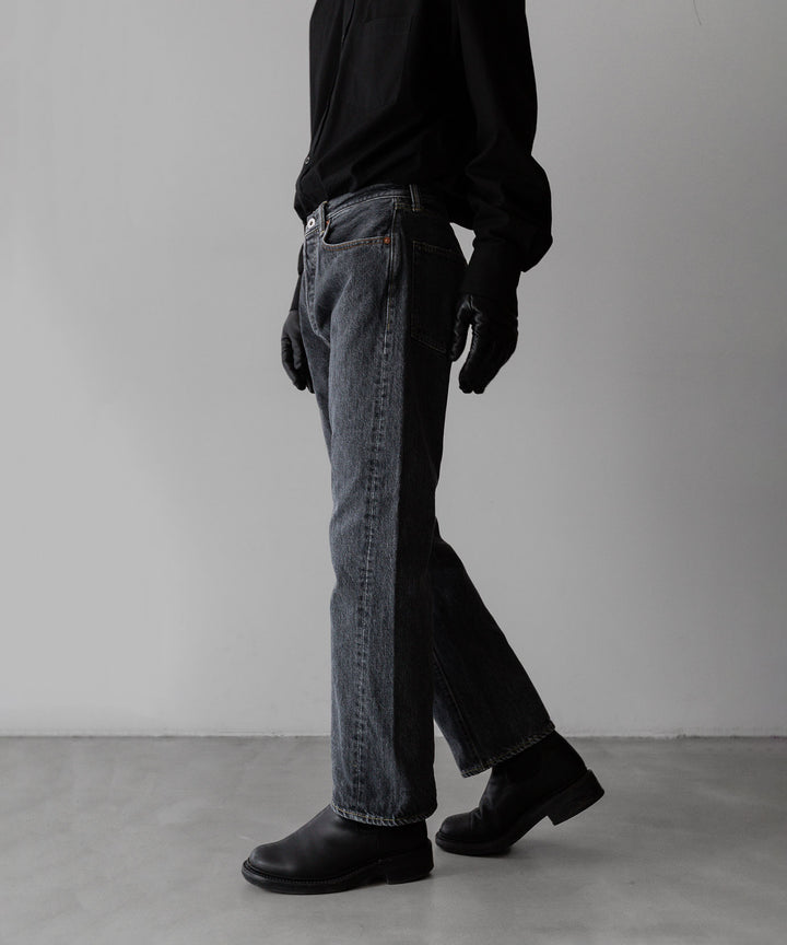 【INTÉRIM】インテリムの大戦モデルジーンズ VINTAGE WWII 1943 HEAVY KIBATA SHUTTLE DENIM JEANS - U.BLACK 公式通販サイトsession福岡セレクトショップ