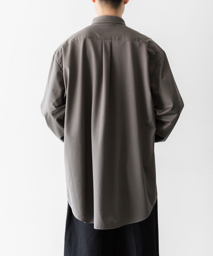 KANEMASA PHIL. カネマサフィル 46G MODEST SHIRTのCHARCOAL 公式通販サイトsession福岡セレクトショップ