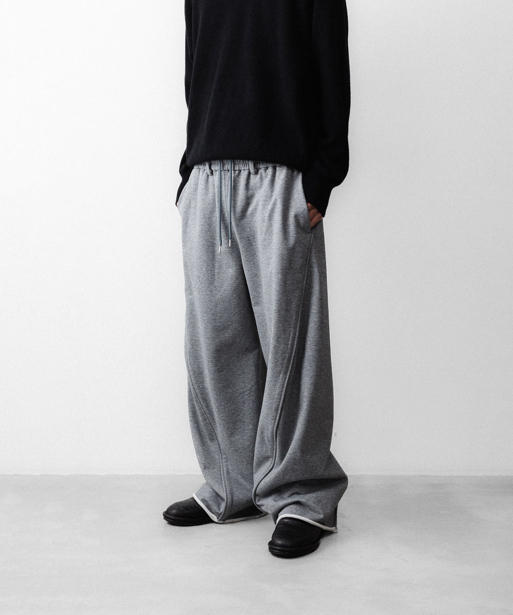 KANEMASA PHIL. カネマサフィルの36G HEATHER DRAPING PANTSのCHARCOAL DYE公式通販サイトsession福岡セレクトショップ