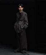 画像をギャラリービューアに読み込む, ssstein(シュタイン)のEXTRA WIDE TROUSERS (2/60 WOOL GABARDINE) - MILITARY KHAKIの公式通販サイトsession福岡セレクトショップ
