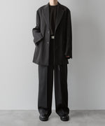 画像をギャラリービューアに読み込む, ssstein(シュタイン)の24AWコレクション OVERSIZED SINGLE BREASTED LONG JACKET - DARK CHARCOAL 公式通販サイトsession福岡セレクトショップ
