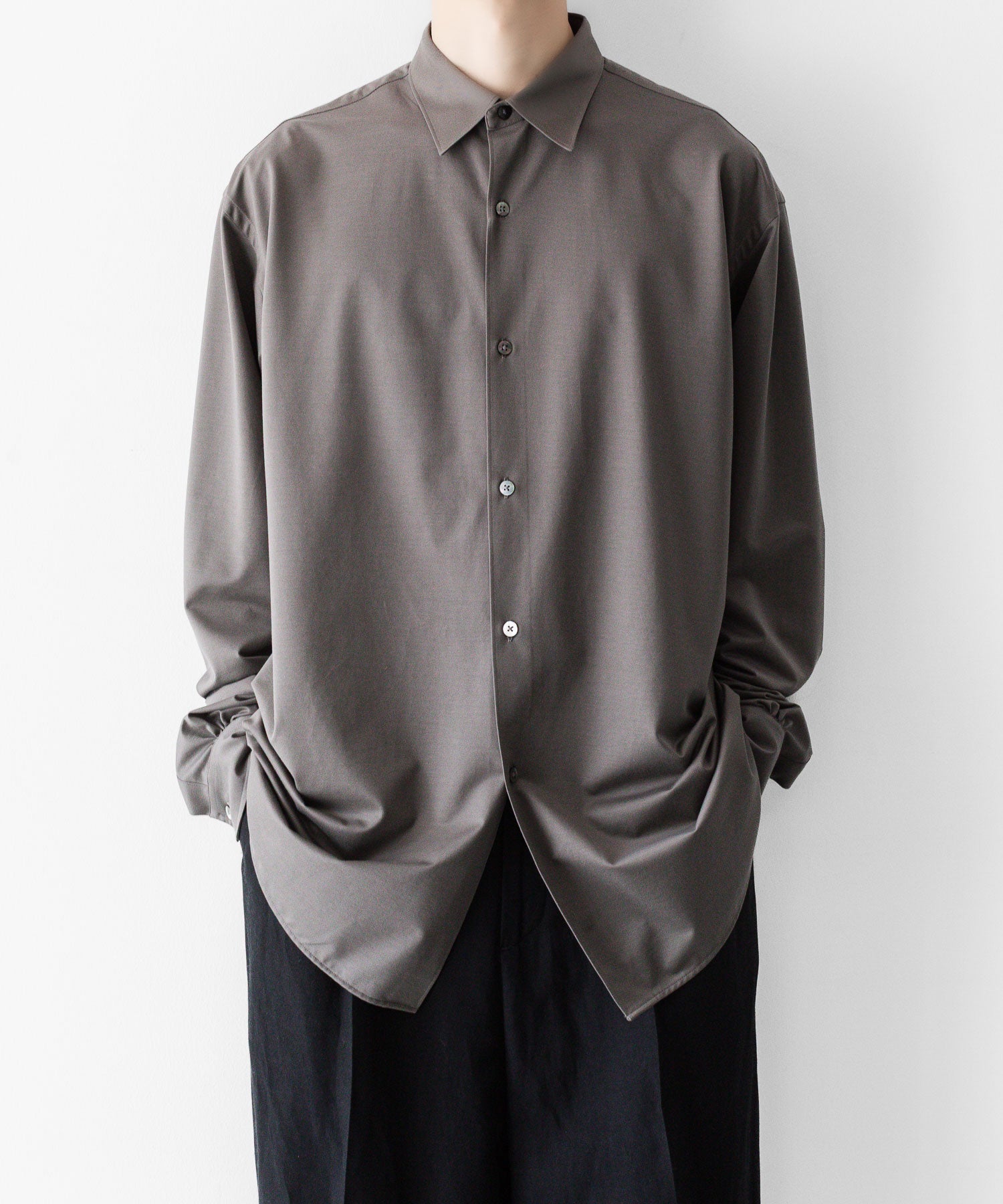 CLANE  シャツ OPEN COLLAR OVER SHIRTS｜TOPS(トップス)｜CLANE OFFICIAL ONLINE STORE