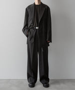 画像をギャラリービューアに読み込む, ssstein(シュタイン)の24AWコレクション OVERSIZED SINGLE BREASTED LONG JACKET - DARK CHARCOAL 公式通販サイトsession福岡セレクトショップ
