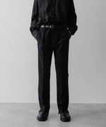 画像をギャラリービューアに読み込む, ANTHEM Aアンセムエー のSPONGY TWILL SLIM STRETCH PANTS - BLACKの公式通販サイトsession福岡セレクトショップ
