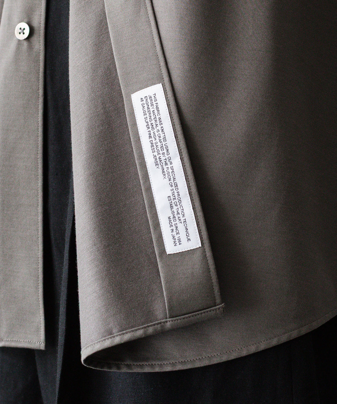 KANEMASA PHIL. カネマサフィル 46G MODEST SHIRTのCHARCOAL 公式通販サイトsession福岡セレクトショップ