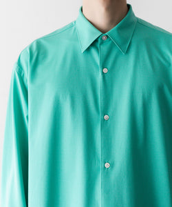 KANEMASA シャツ KANEMASA PHIL.】46G MODEST SHIRT - TURQUOISE | 公式通販サイト