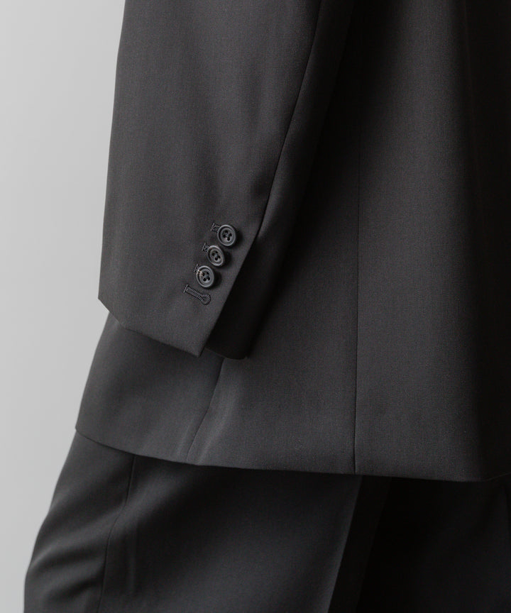 ssstein(シュタイン)の24AWコレクション OVERSIZED LAPELED COMBINATION JACKET - DARK CHARCOAL 公式通販サイトsession福岡セレクトショップ