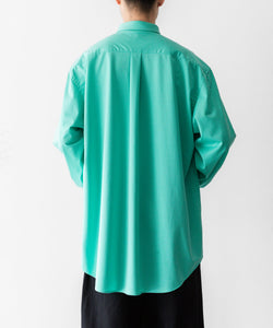 KANEMASA PHIL.】46G MODEST SHIRT - TURQUOISE | 公式通販サイト