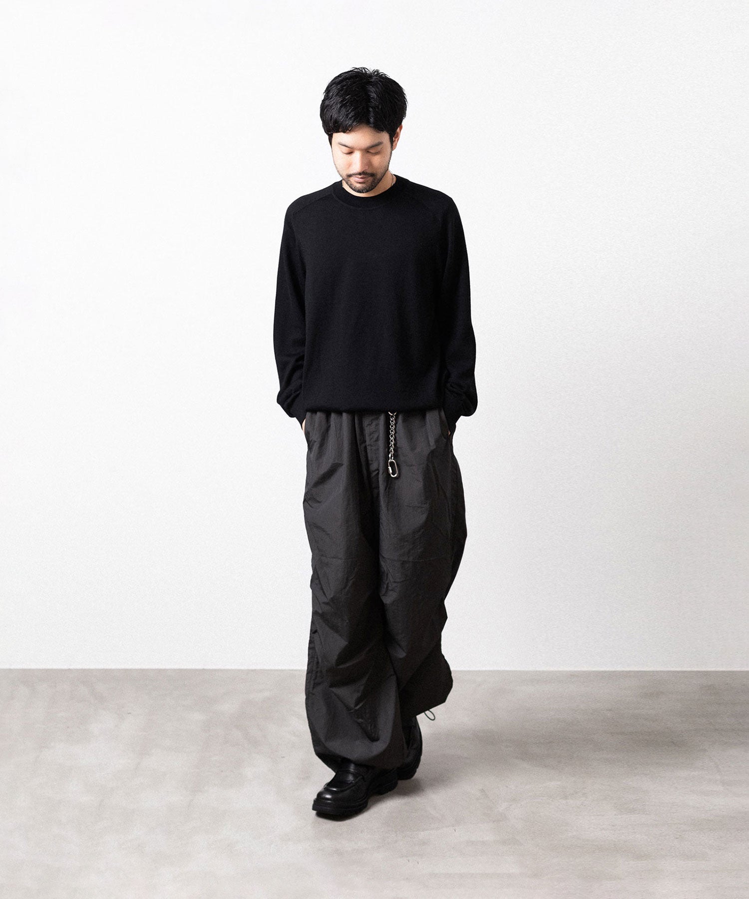 UMEDA ウメダニットの7GG CREW NECK PULLOVER - BLACKの公式通販サイトsession福岡セレクトショップ