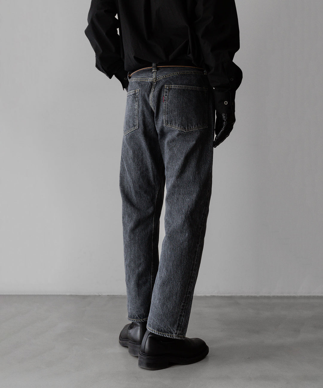 【INTÉRIM】インテリムの大戦モデルジーンズ VINTAGE WWII 1943 HEAVY KIBATA SHUTTLE DENIM JEANS - U.BLACK 公式通販サイトsession福岡セレクトショップ