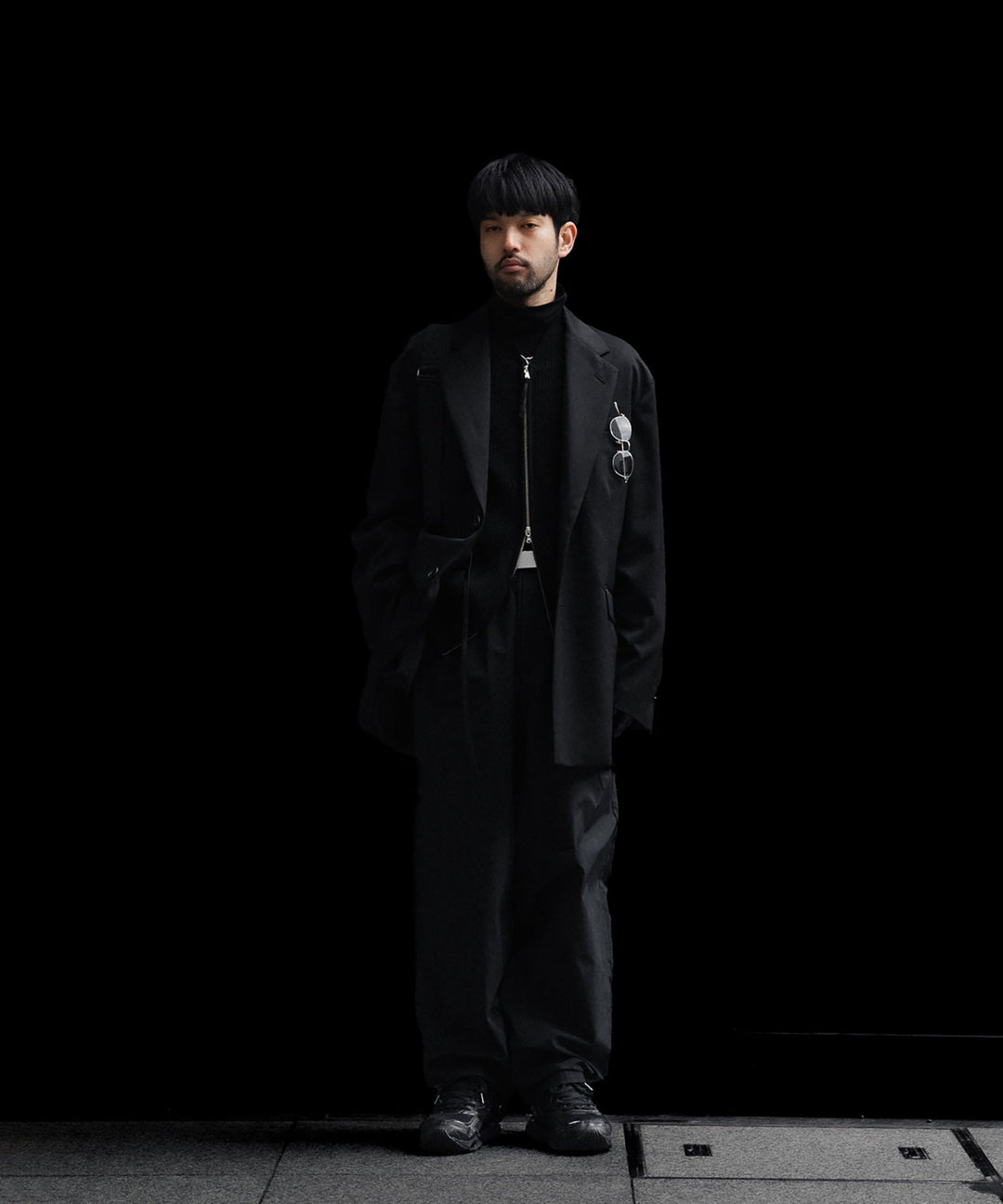 ssstein(シュタイン)のOVERSIZED SINGLE BREASTED LONG JACKET - BLACKの公式通販サイトsession福岡セレクトショップ
