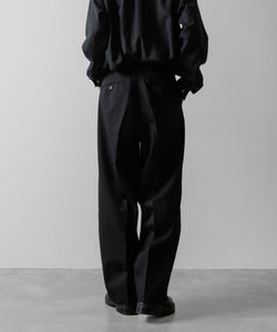 ssstein(シュタイン)のBELTED WIDE TROUSERS - BLACKの公式通販サイトsession福岡セレクトショップ