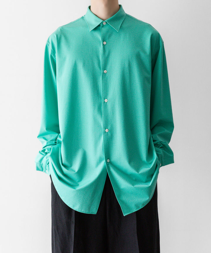 KANEMASA PHIL. カネマサフィル 46G MODEST SHIRTのTURQUOISE 公式通販サイトsession福岡セレクトショップ