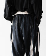 画像をギャラリービューアに読み込む, ANTHEM A-アンセムエーのOVER PRINTED RANDOM PLEATS PANTSのECRU公式通販サイトsession福岡セレクトショップ
