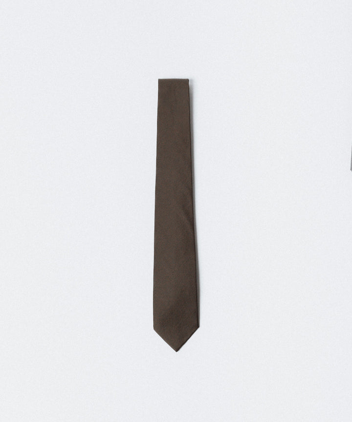 【KANEMASA PHIL.】46G TIE - BROWN - Exclusive session