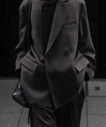 画像をギャラリービューアに読み込む, ssstein-シュタインのOVERSIZED DOUBLE LAPELED JACKETのGREY KHAKI公式通販サイトはsession福岡セレクトショップ
