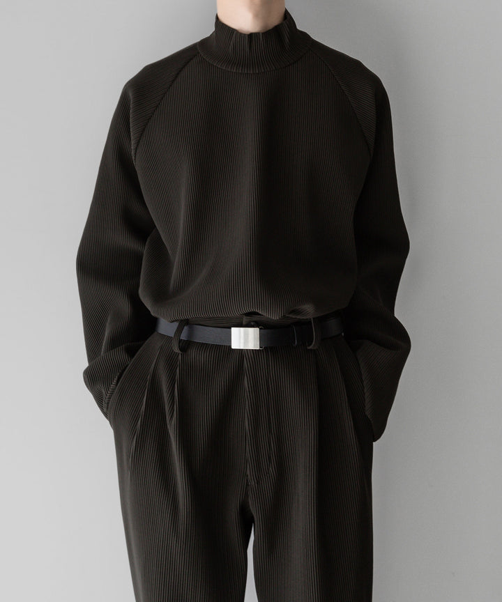 【stein】ssstein シュタインのGRADATION PLEATS WIDE TROUSERSのMILITARY KHAKI　 公式通販サイトsession福岡セレクトショップ