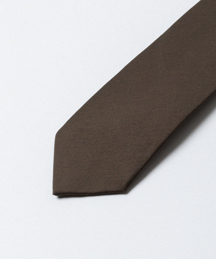 【KANEMASA PHIL.】46G TIE - BROWN - Exclusive session