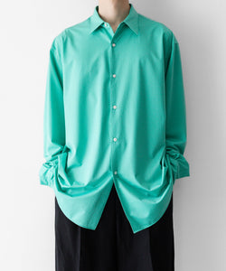 KANEMASA PHIL.】46G MODEST SHIRT - TURQUOISE | 公式通販サイト