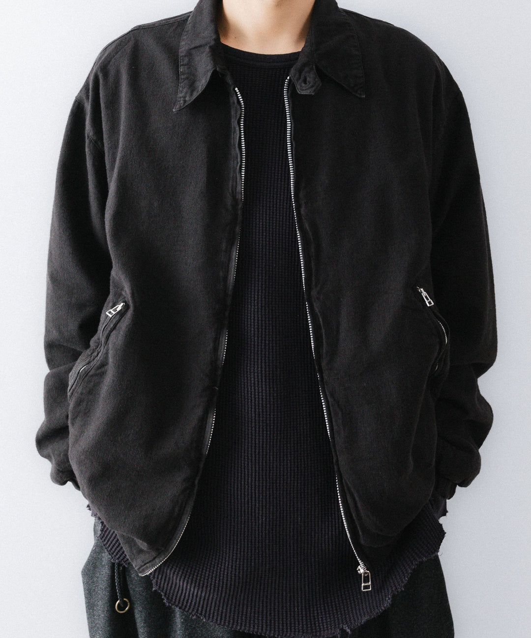 concause-コンコースのSHORT BLOUSONのBLACK公式通販サイトsession福岡セレクトショップ