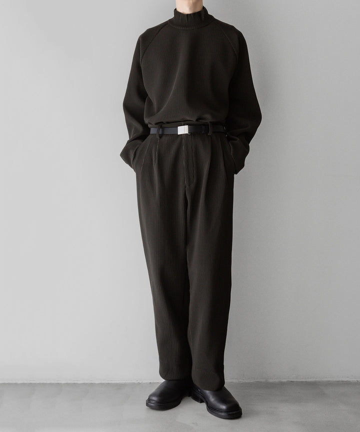 【stein】ssstein シュタインのGRADATION PLEATS LSのMILITARY KHAKI　 公式通販サイトsession福岡セレクトショップ