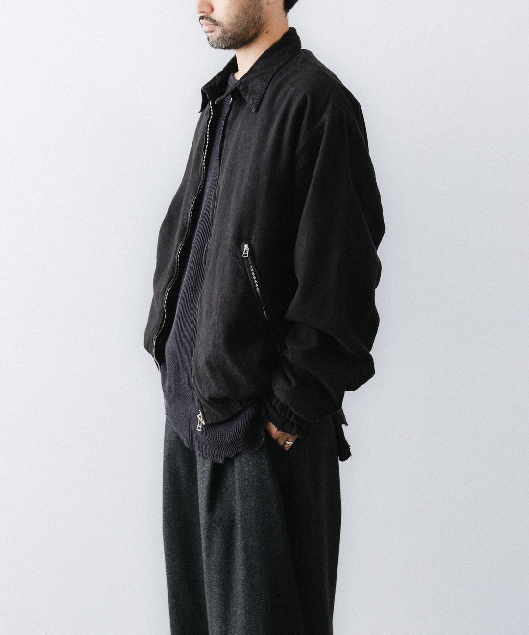 concause-コンコースのSHORT BLOUSONのBLACK公式通販サイトsession福岡セレクトショップ