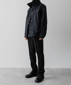 ANTHEM Aアンセムエー のSPONGY TWILL SLIM STRETCH PANTS - BLACKの公式通販サイトsession福岡セレクトショップ