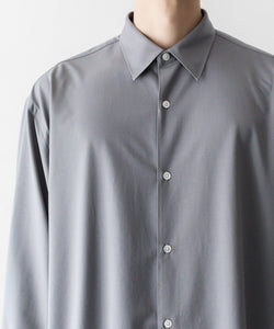 KANEMASA PHIL.】46G MODEST SHIRT - GREY | 公式通販サイト session