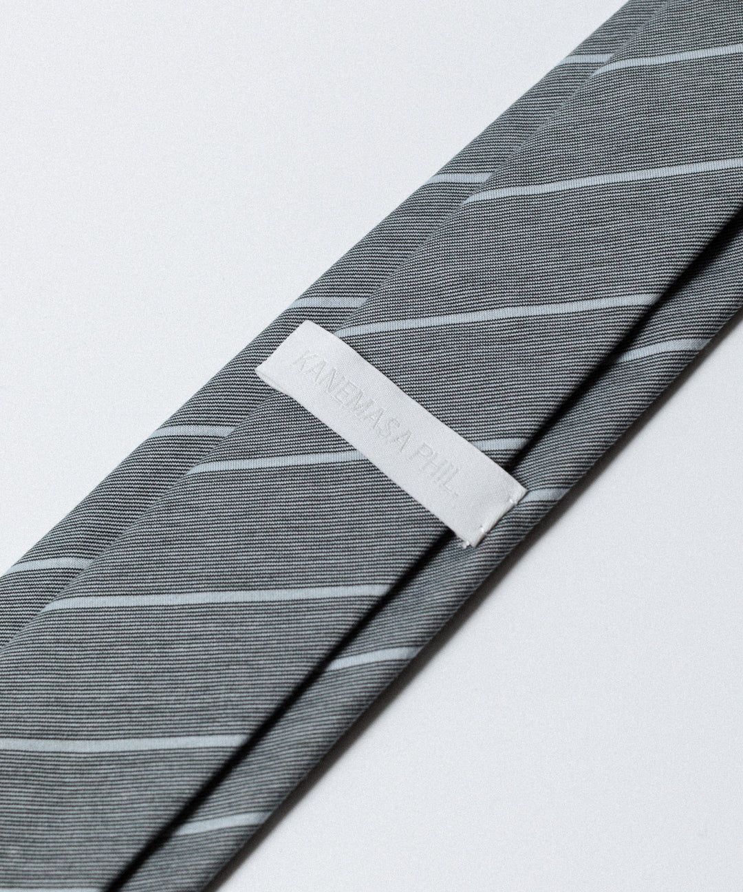 【KANEMASA PHIL.】46G TIE - BLUE