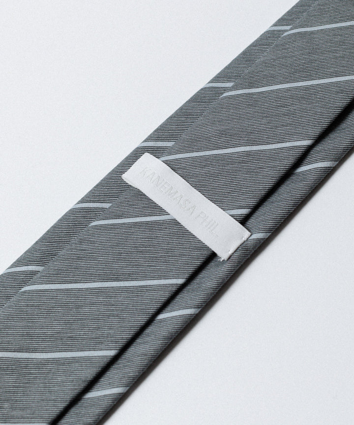 【KANEMASA PHIL.】46G TIE - BLUE
