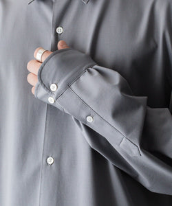 KANEMASA PHIL.】46G MODEST SHIRT - GREY | 公式通販サイト session
