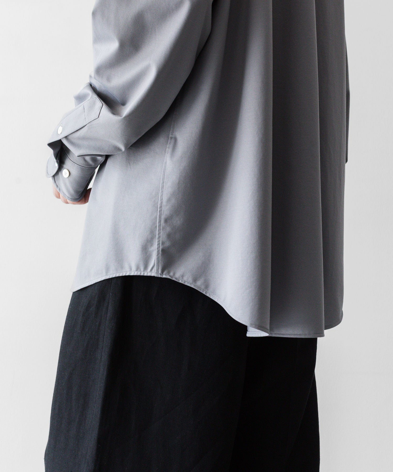 KANEMASA PHIL.】46G MODEST SHIRT - GREY | 公式通販サイト session