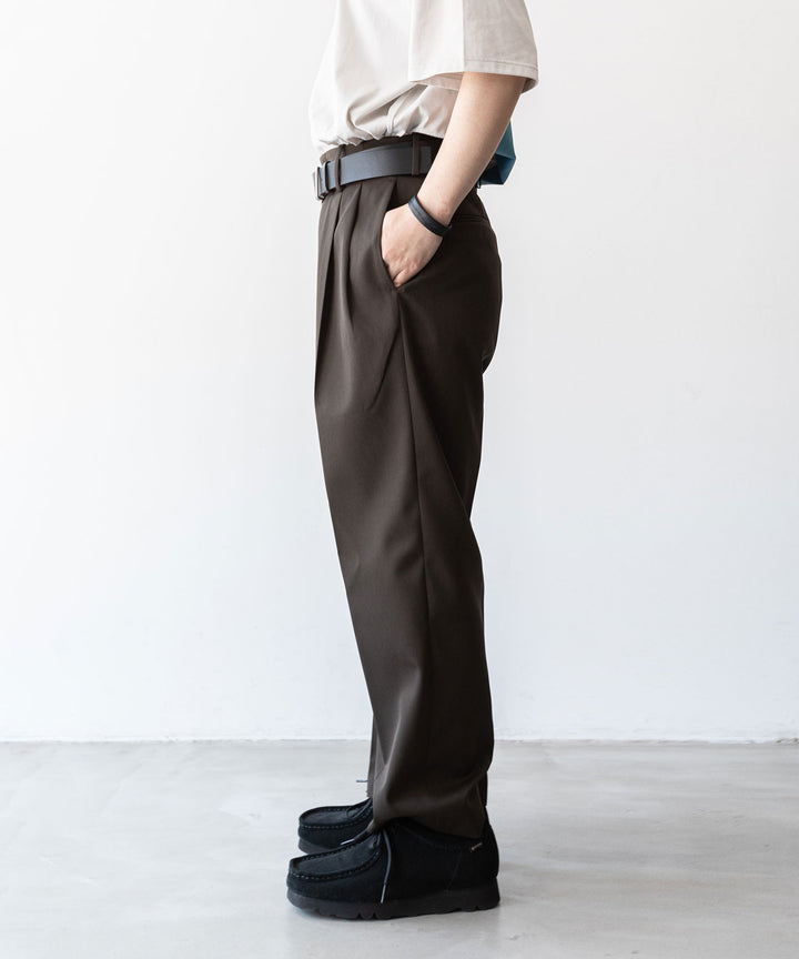 【stein】BELTLESS WIDE TROUSERS シュタイン23aw sessionセッション福岡セレクトショップ 公式通販サイト