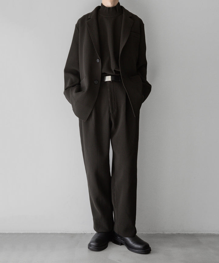 【stein】ssstein シュタインのGRADATION PLEATS LSのMILITARY KHAKI　 公式通販サイトsession福岡セレクトショップ