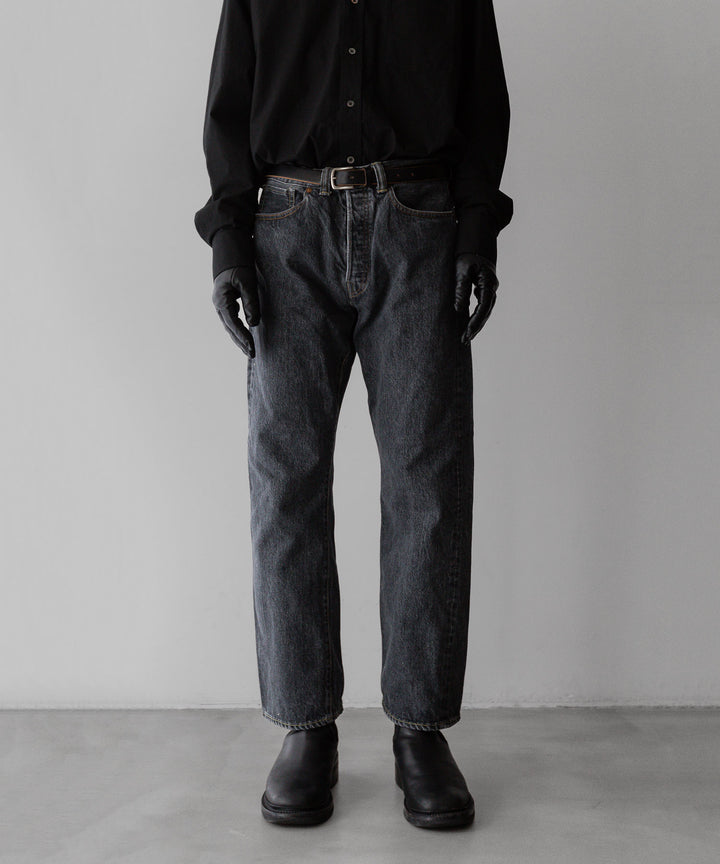 【INTÉRIM】インテリムの大戦モデルジーンズ VINTAGE WWII 1943 HEAVY KIBATA SHUTTLE DENIM JEANS - U.BLACK 公式通販サイトsession福岡セレクトショップ