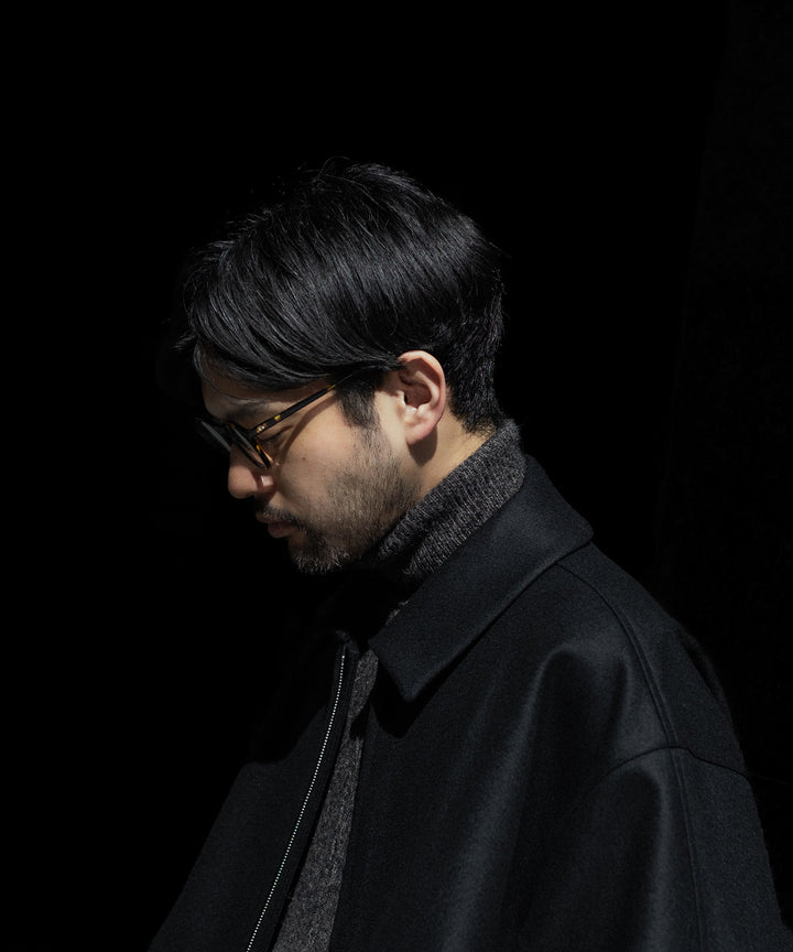 【INTÉRIM】FRAME FRANCE PARISIAN CLEAR GLASSES - BLACK