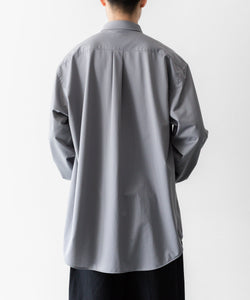 KANEMASA PHIL.】46G MODEST SHIRT - GREY | 公式通販サイト session