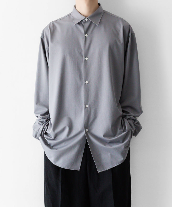 KANEMASA PHIL. カネマサフィル 46G MODEST SHIRTのGREY 公式通販サイトsession福岡セレクトショップ
