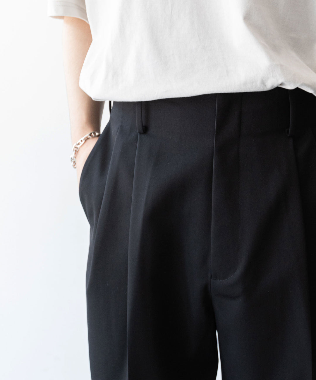 【stein】BELTLESS WIDE TROUSERS シュタイン23aw sessionセッション福岡セレクトショップ 公式通販サイト
