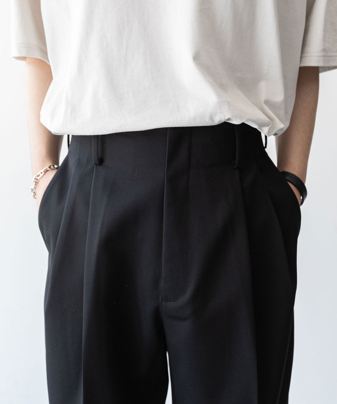 【stein】BELTLESS WIDE TROUSERS シュタイン23aw sessionセッション福岡セレクトショップ 公式通販サイト