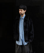 画像をギャラリービューアに読み込む, ssstein(シュタイン)の24AWコレクション OVERSIZED STANDARD SHIRT - BLUE 公式通販サイトsession福岡セレクトショップ
