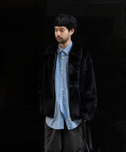 ssstein(シュタイン)の24AWコレクション OVERSIZED STANDARD SHIRT - BLUE 公式通販サイトsession福岡セレクトショップ