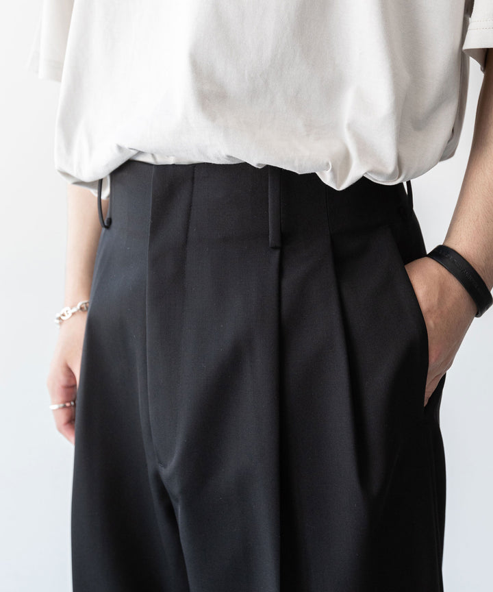 【stein】BELTLESS WIDE TROUSERS シュタイン23aw sessionセッション福岡セレクトショップ 公式通販サイト