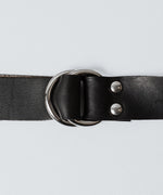 画像をギャラリービューアに読み込む, VEIN ヴェインのGUIDI LEATHER DOUBLE RING  BELT - BLACKの公式通販サイトsession福岡セレクトショップ
