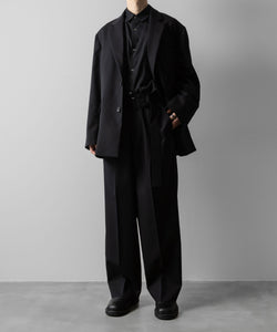 ssstein(シュタイン)のOVERSIZED SINGLE BREASTED JACKET - BLACKの公式通販サイトsession福岡セレクトショップ