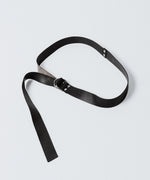 画像をギャラリービューアに読み込む, VEIN ヴェインのGUIDI LEATHER DOUBLE RING  BELT - BLACKの公式通販サイトsession福岡セレクトショップ
