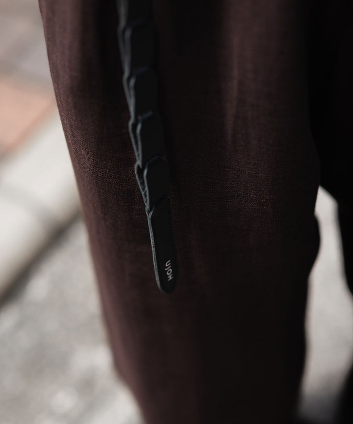 UJOH - ウジョーのLEATHER CHAIN BELTのBLACK公式通販サイトsession福岡セレクトショップ